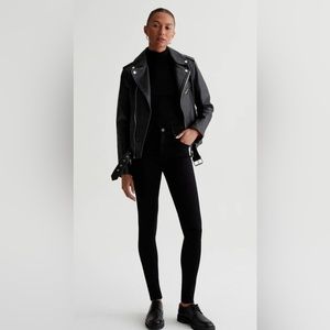 AG Farrah High Rise Skinny Black